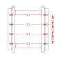 KU331 W=335/30/22 mm-9H 8004714 La Walterscheid® Anhängetechnik Walterscheid® Kupplungsbock KU331NH - 8004714
