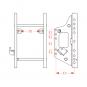 KU351 W=335/30/22 mm-9H 8004735 La Walterscheid® Anhängetechnik Walterscheid® Kupplungsbock KU351BC - 8004735