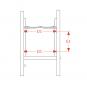 KU343 W=329/32/25 mm-8H 8004736 La Walterscheid® Anhängetechnik Walterscheid® Kupplungsbock KU343L - 8004736
