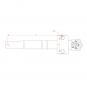 KK80 1/0/1670/41/150/0/0/60 mm 8004758 La Walterscheid® Anhängetechnik Walterscheid® Kugelbalken KBa8883W0 - 8004758