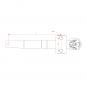 KK80 1/0/1670/41/150/0/0/60 mm 8004759 La Walterscheid® Anhängetechnik Walterscheid® Kugelbalken KBa8883W15 - 8004759