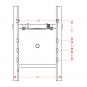 KU344 W=389/32/25 mm-8H 8005033 La Walterscheid® Anhängetechnik Walterscheid® Kupplungsbock KU344WL - 8005033