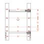 KU346 W=389/32/25 mm-9H 8005204 La Walterscheid® Anhängetechnik Walterscheid® Kupplungsbock KU346L - 8005204