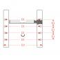 KU346 W=389/32/25 mm-6H 8005206 La Walterscheid® Anhängetechnik Walterscheid® Kupplungsbock KU346K - 8005206