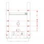 KU344 W=329/32/25 mm-5H 8005237 La Walterscheid® Kupplungsböcke KK Walterscheid® Kupplungsbock KU344KK1 - 8005237