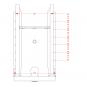 KU357 W=329/32/25 mm-7H 8005282 La Walterscheid® Anhängetechnik Walterscheid® Kupplungsbock KU357KK - 8005282