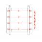 KU331 W=335/30/22 mm-9H 8005362 La Walterscheid® Anhängetechnik Walterscheid® Kupplungsbock KU331NH2 - 8005362