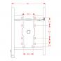 KU321 W=309/30/22 mm-8H 8005367 La Walterscheid® Technique d’attelage Walterscheid® Support d’attelage KU321 - 8005367