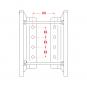 KU361 W=335/30/22 mm-7H 8005504 La Walterscheid® Technique d’attelage Walterscheid® Support d’attelage KU361LH - 8005504